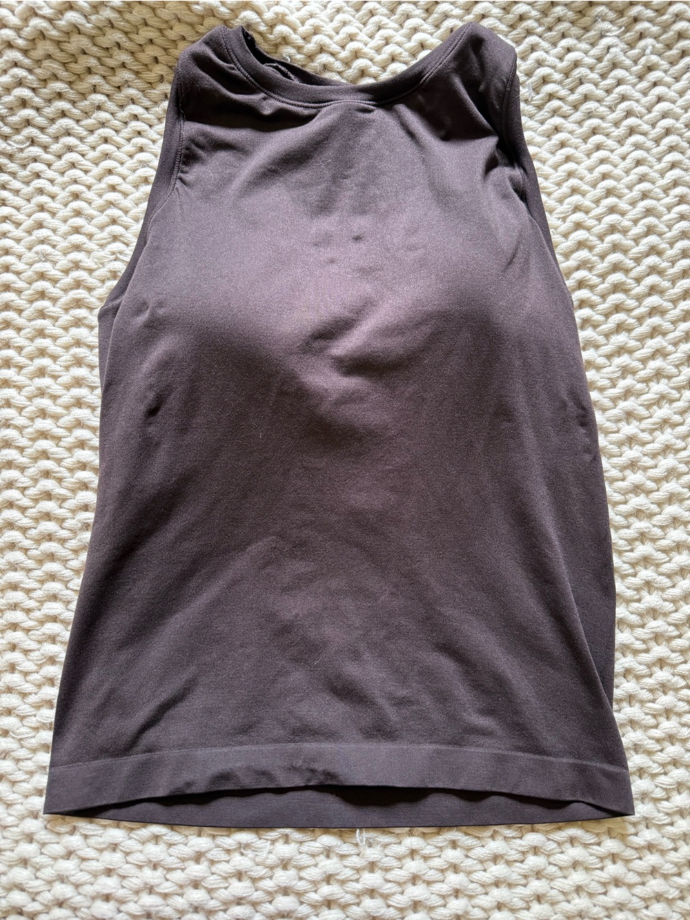 Yogalicious Dark Brown Athletic Tankā Size M